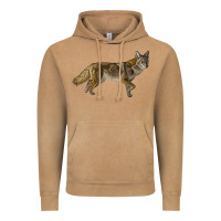 Vintage Camel coyote Vintage Hoodie - LillyAllenDesigns