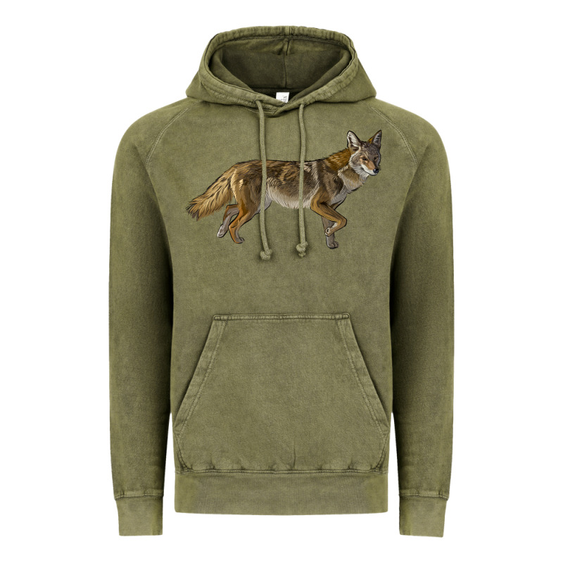 Coyote Vintage Hoodie by LillyAllenDesigns | Teevron