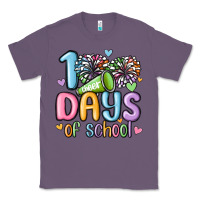 Lavender 100 days of school cheer Classic Tee - MaliasSmallBusiness