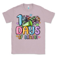 Lilac 100 days of school cheer Classic Tee - MaliasSmallBusiness