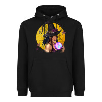 Black Black Witch Heavyweight Hoodie - texasbilliewilder