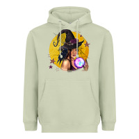 Matcha Black Witch Heavyweight Hoodie - texasbilliewilder