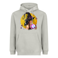 Moon Dust Black Witch Heavyweight Hoodie - texasbilliewilder
