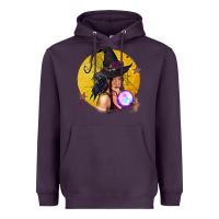 Plum Black Witch Heavyweight Hoodie - texasbilliewilder