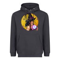 Smoke Black Witch Heavyweight Hoodie - texasbilliewilder