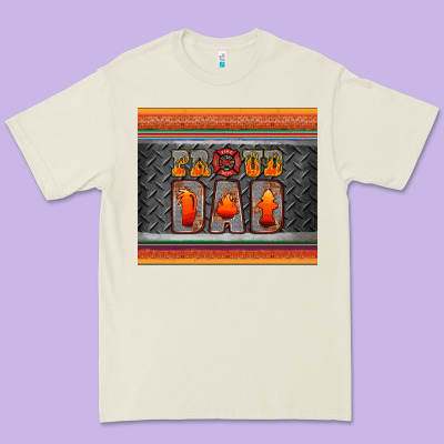 Proud Dadtumbler Premium Tee Designed By Hra Design Shop
