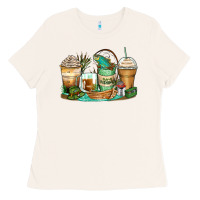 Bone fishing coffee cups Ladies Tee - Zillion Design Studio