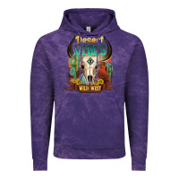 Cloud Purple desert vibes wild west Vintage Hoodie - NancyCooperArtShop