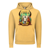 Vintage Mustard desert vibes wild west Vintage Hoodie - NancyCooperArtShop