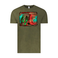 Vintage Olive country boots Christmas Vintage Tee - Jasminsmagicworld