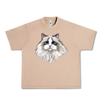 Burro Ragdoll Face Cat Urban Heavy Tee - LillyAllenDesigns