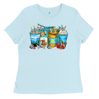 Baby Blue hanukkah coffee cups Ladies Tee - Zillion Design Studio
