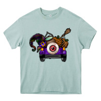 Arona Halloween Truck Heavy Core Tee - CowhideDigitalArt