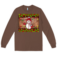 Chestnut snowman Christmas Long Sleeve Tee - JahusDesignShop