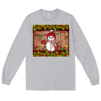 Moon Dust snowman Christmas Long Sleeve Tee - JahusDesignShop