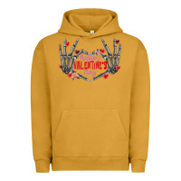 Pigment Peanut Butter Happy Valentine's Day skeleton hands Urban Hoodie - FaDigitalArtStudio