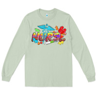 Matcha Autism Nurse Long Sleeve Tee - NancyCooperArtShop