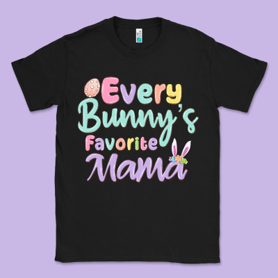 Every Bunny's Favorite Mama Classic Tee Designed By Maliassmallbusiness
