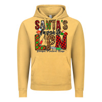 Vintage Mustard santa's favorite lpn Vintage Hoodie - Jasminsmagicworld