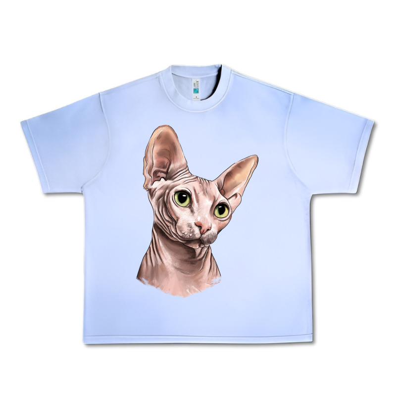 Sphynx Cat Urban Heavy Tee by LillyAllenDesigns | Teevron
