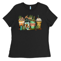 Black highly caffeinated coffee cups Ladies Tee - Zillion Design Studio
