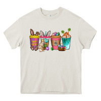 Cream Easter coffee drinks Easter Day Heavy Core Tee - Neo Western