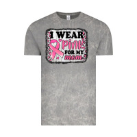 Cloud Rock i wear pink for my mom breast cancer awareness Vintage Tee - Jasminsmagicworld