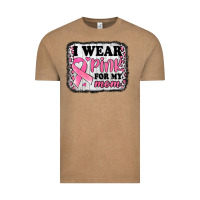 Vintage Coffee i wear pink for my mom breast cancer awareness Vintage Tee - Jasminsmagicworld