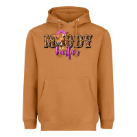 Meerkat Moody Heifer with Leopard Heavyweight Hoodie - texasbilliewilder