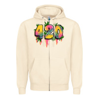 Sandshell 420 cannabis Zipper Hoodie - Artiststas