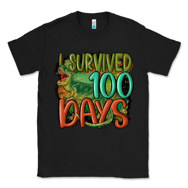 I Survived 100 Days Classic Tee by MaliasSmallBusiness | Teevron