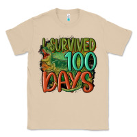 Mushroom i survived 100 days Classic Tee - MaliasSmallBusiness