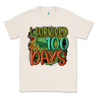 Natural i survived 100 days Classic Tee - MaliasSmallBusiness