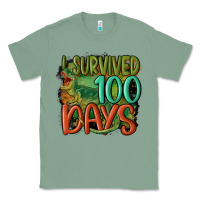 Sage i survived 100 days Classic Tee - MaliasSmallBusiness