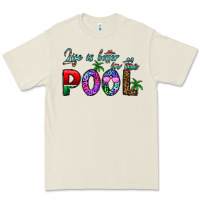 Bone life is better İn the pool Premium Tee - CowhideDigitalArt