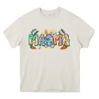 Cream Easter Day mama Heavy Core Tee - Neo Western