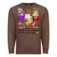 Chestnut Hallothanksmas coffee cups Premium Sweatshirt - texasbilliewilder