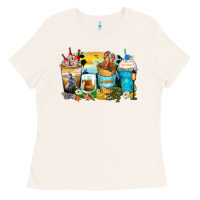 Bone louisiana coffee cups Ladies Tee - Zillion Design Studio