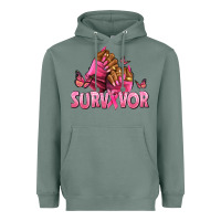 Sage Breast Cancer survivor afro nails Heavyweight Hoodie - NancyCooperArtShop