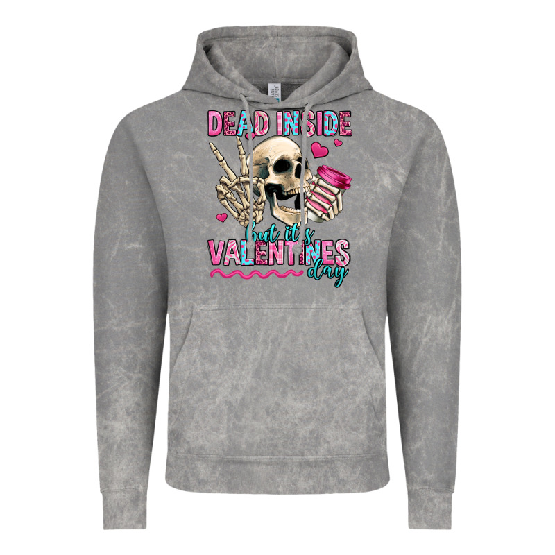 Dead Inside But It's Valentines Day Vintage Hoodie by Jasminsmagicworld | Teevron