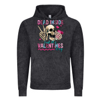 Vintage Black dead inside but it's valentines day Vintage Hoodie - Jasminsmagicworld