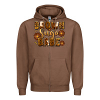 Chestnut brown suga babe Zipper Hoodie - Artiststas