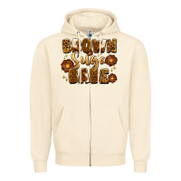 Sandshell brown suga babe Zipper Hoodie - Artiststas