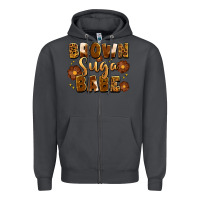 Smoke brown suga babe Zipper Hoodie - Artiststas