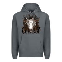 Rock Simmer down Cowboy Premium Hoodie - HowdyJamesFarm