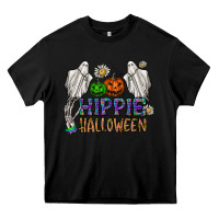 Black hippie halloween Heavy Core Tee - CowhideDigitalArt