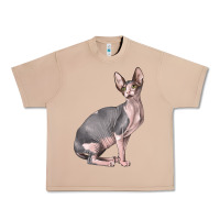 Burro Sphynx Cat Urban Heavy Tee - LillyAllenDesigns
