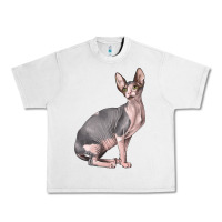 Lunar Rock Sphynx Cat Urban Heavy Tee - LillyAllenDesigns