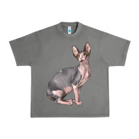 Tornado Sphynx Cat Urban Heavy Tee - LillyAllenDesigns