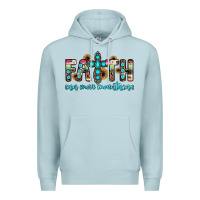 Blue Mist faith can move mountains Premium Hoodie - JahusDesignShop